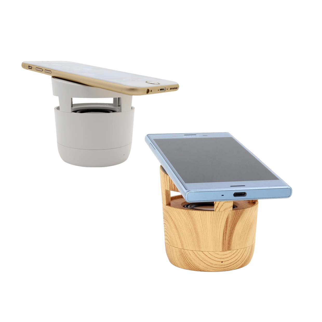 Bluetooth Speaker with Wireless Charger